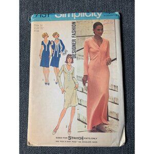 Simplicity Misses Dress Sewing Pattern sz 14 7131 - uncut